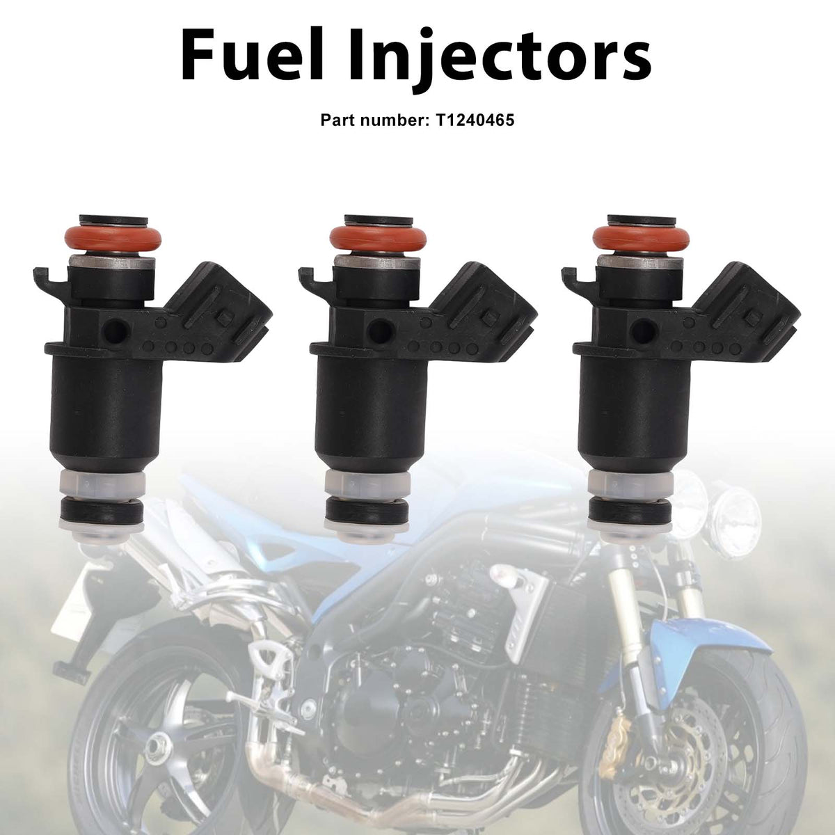 Speed Triple 1050 2005-2015 3PC Fuel Injectors T1240465