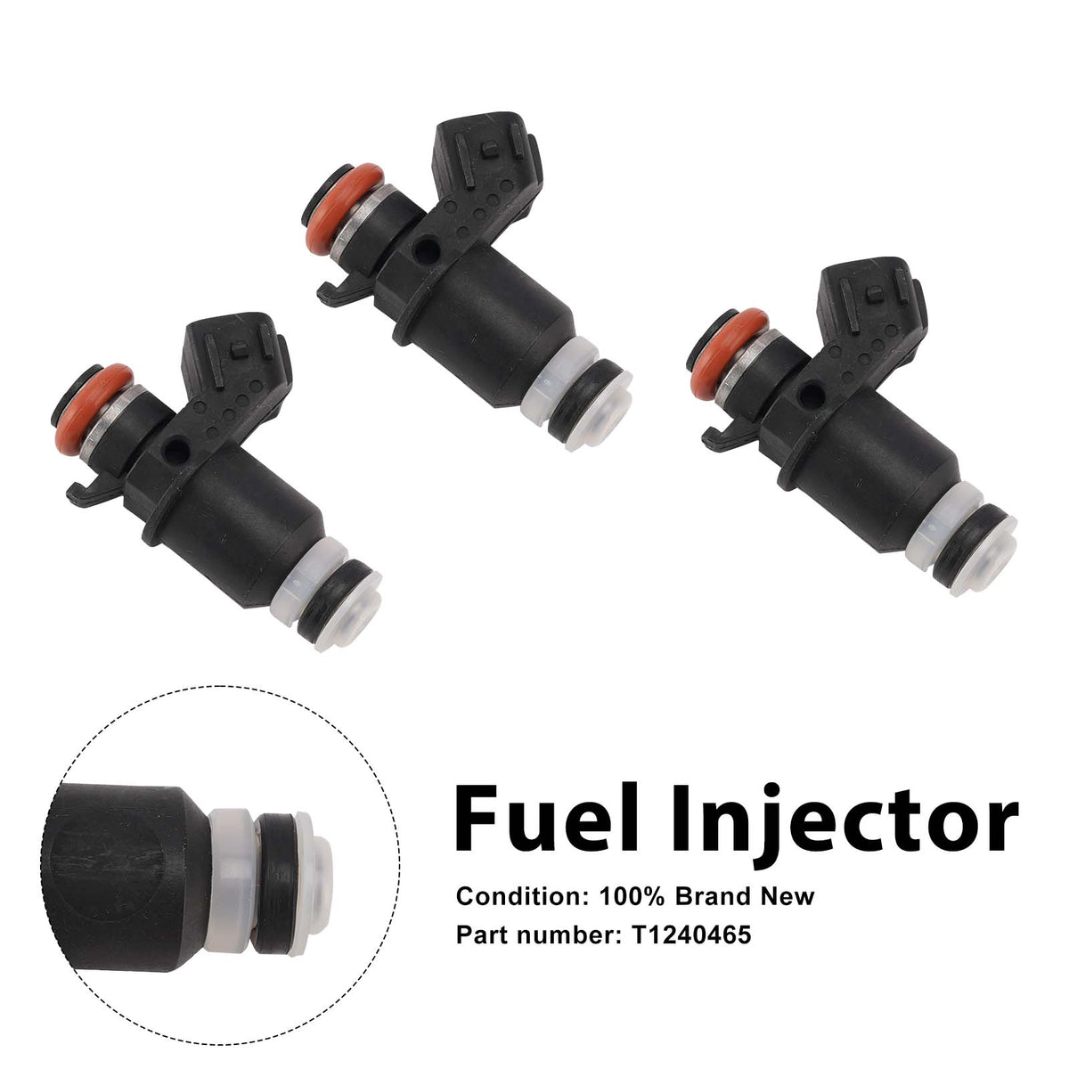 Speed Triple 1050 2005-2015 3PC Fuel Injectors T1240465