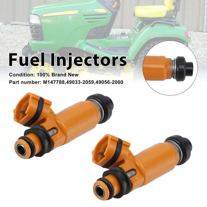 Kawasaki John Deere 797 2PC M147788 Fuel Injectors 49033-2059 49056-2060