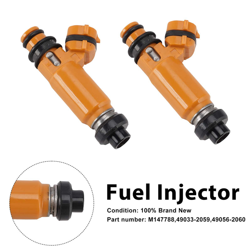 Kawasaki John Deere 797 2PC M147788 Fuel Injectors 49033-2059 49056-2060
