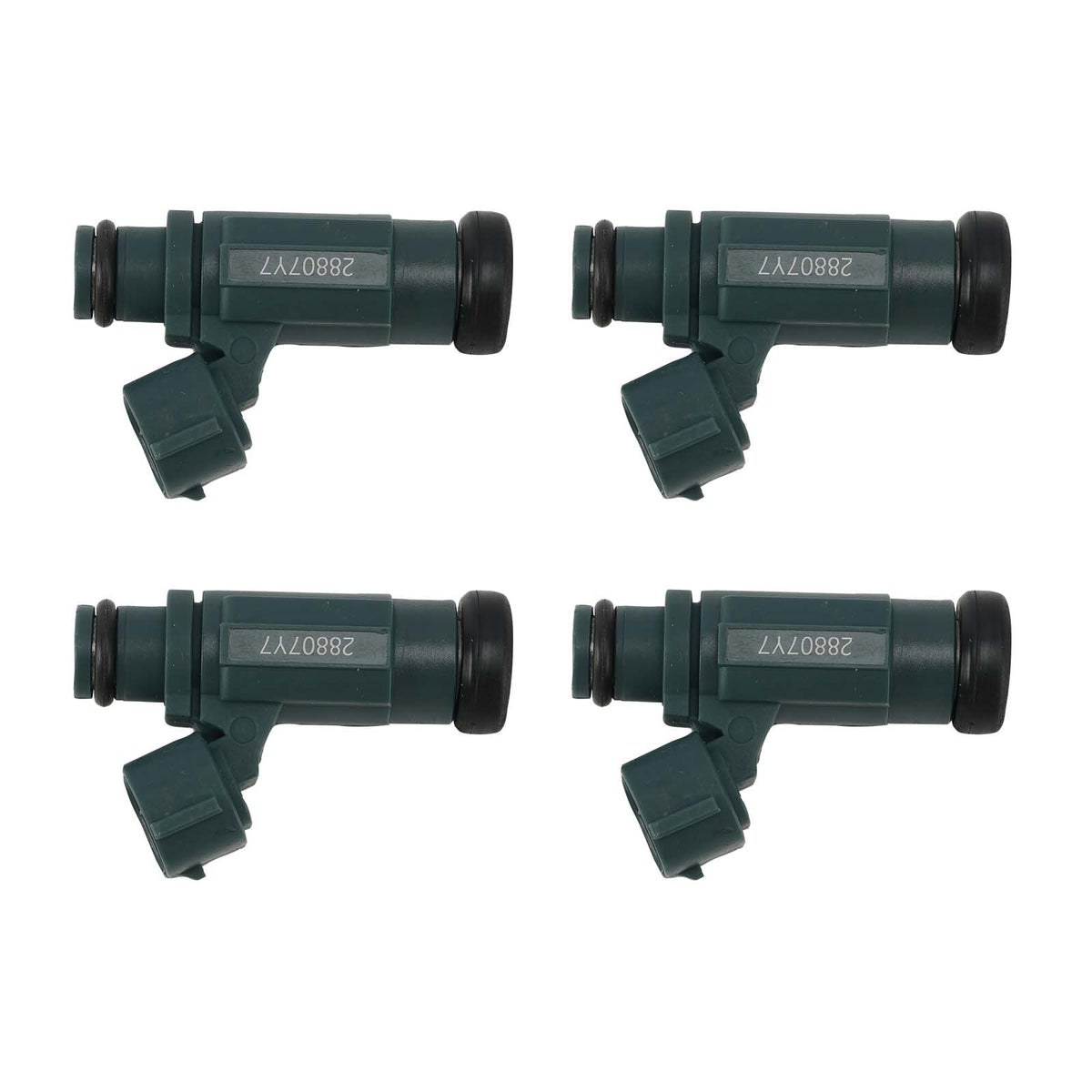 Kawasaki Ninja ZX600 ZX6R Z750 2007-2012 4PC Fuel Injectors 49033-0013