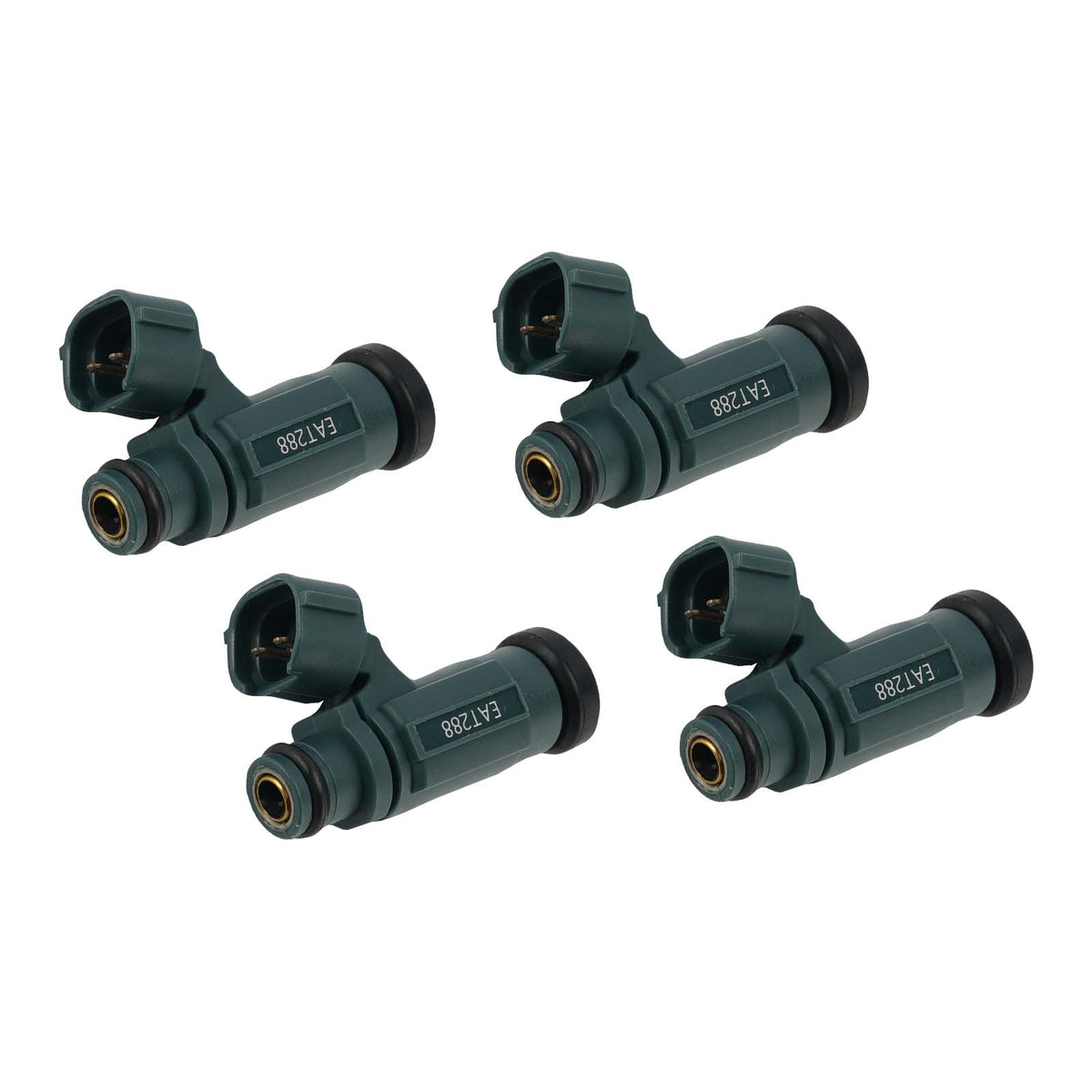 Kawasaki Ninja ZX600 ZX6R Z750 2007-2012 4PC Fuel Injectors 49033-0013