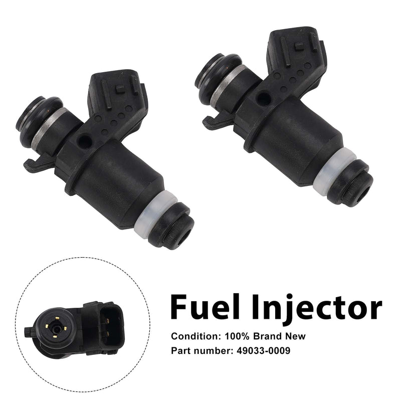 Kawasaki ZX-6R ZX-6RR ZX636 2005-2006 2PC Fuel Injectors 49033-0009