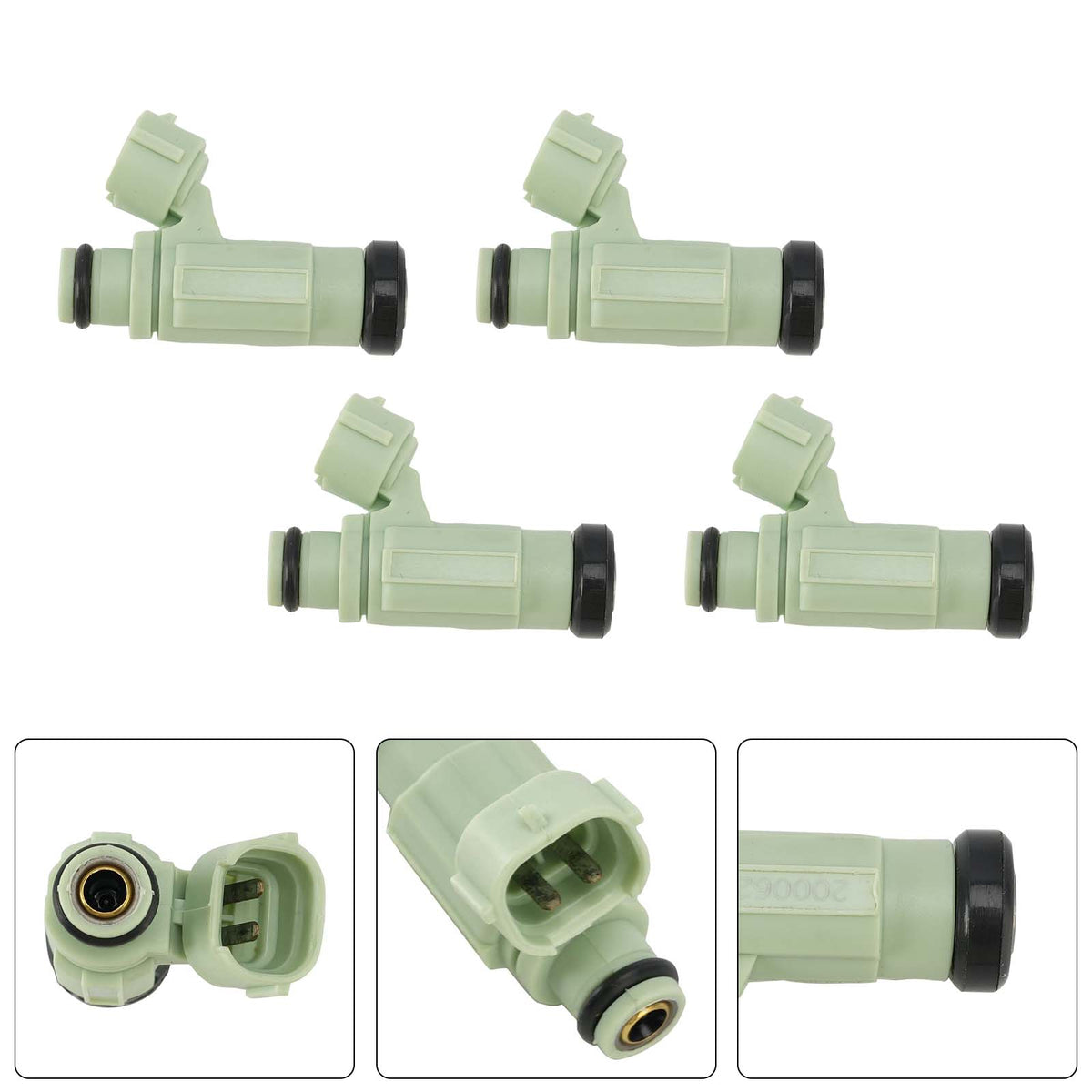 Kawasaki NINJA ZX636 ZX-6R 2004-2006 4PC Fuel Injectors 49033-0006