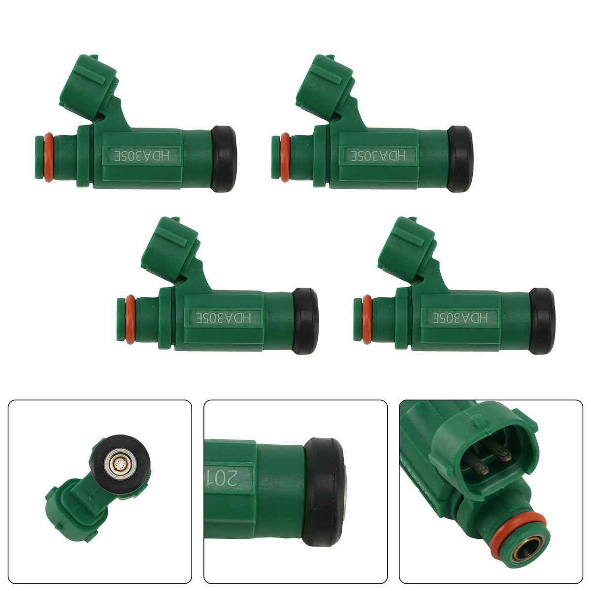 Kawasaki Jet Ski Ultra 250X 260X 260LX 2007-2010 4PC Fuel Injectors 49033-3708