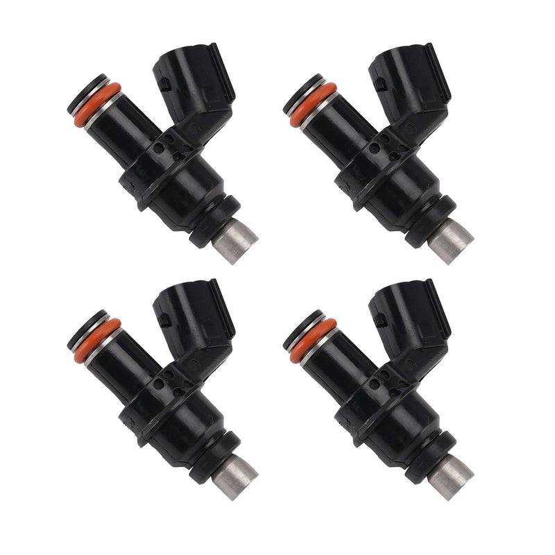 Kawasaki Ninja ZX6R ZX600R ZX600P 2007-2012 4PC Fuel Injectors 49033-0015