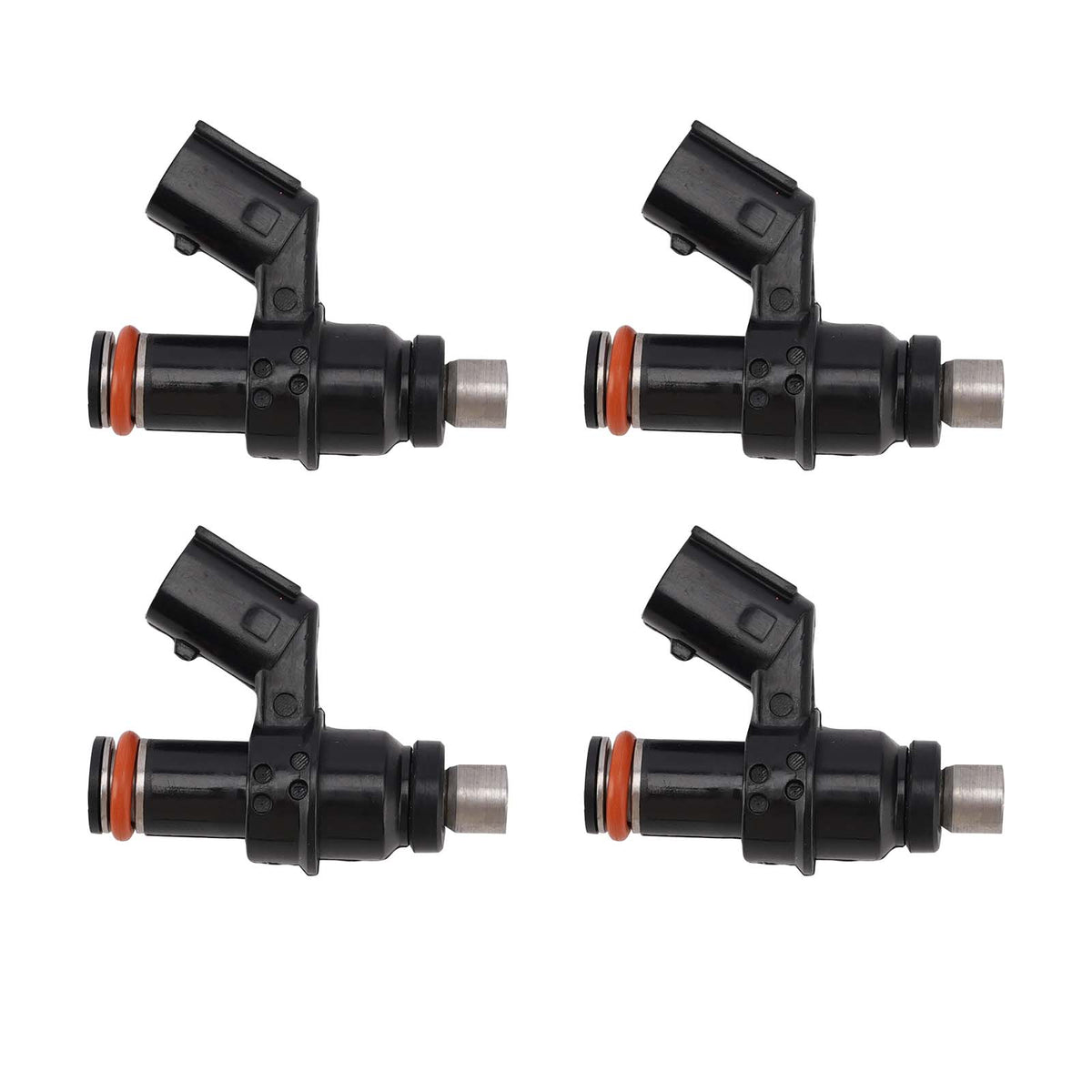 Kawasaki Ninja ZX6R ZX600R ZX600P 2007-2012 4PC Fuel Injectors 49033-0015