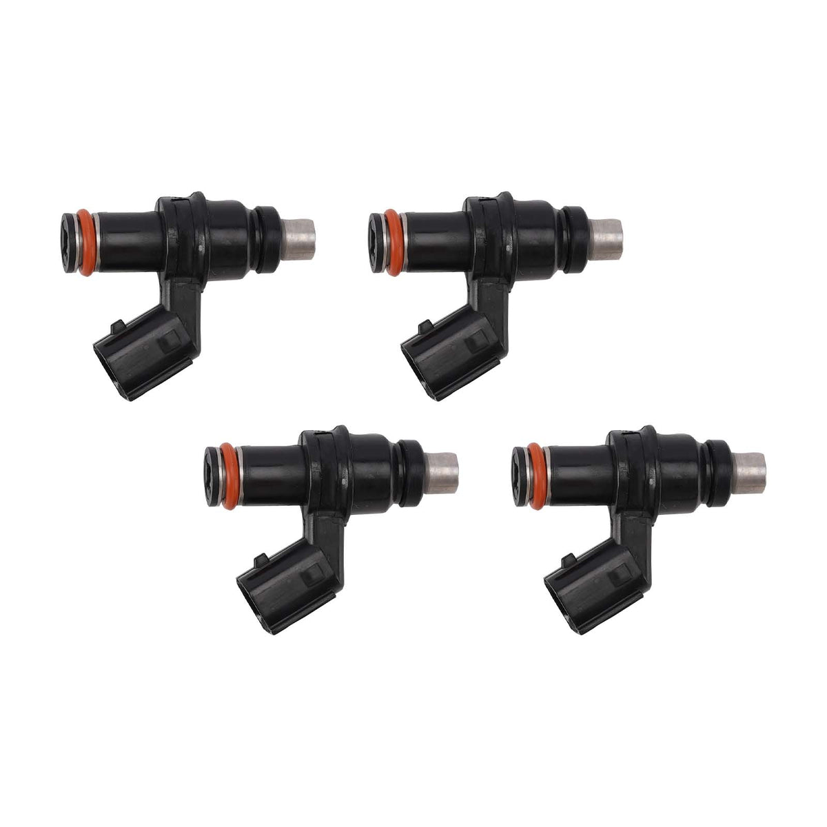 Kawasaki Ninja ZX6R ZX600R ZX600P 2007-2012 4PC Fuel Injectors 49033-0015