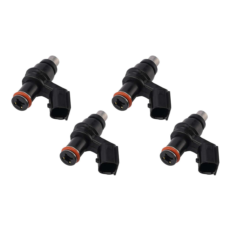Kawasaki Ninja ZX6R ZX600R ZX600P 2007-2012 4PC Fuel Injectors 49033-0015