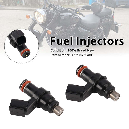 Suzuki BOULEVARD C50 C50T M50 2007-2012 2PC Fuel Injectors 15710-26GA0
