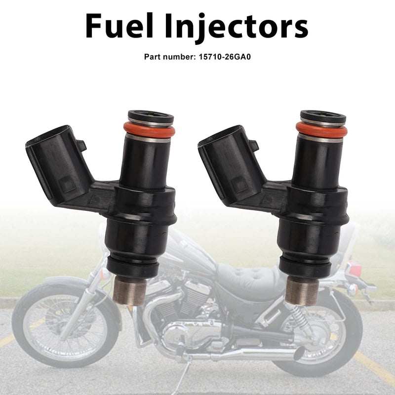 Suzuki BOULEVARD C50 C50T M50 2007-2012 2PC Fuel Injectors 15710-26GA0