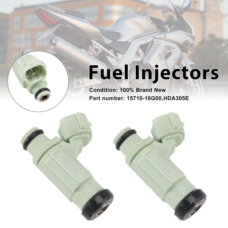 SUZUKI SV1000 1000S 2003-2007 2PC HDA305E Fuel Injectors 15710-16G00