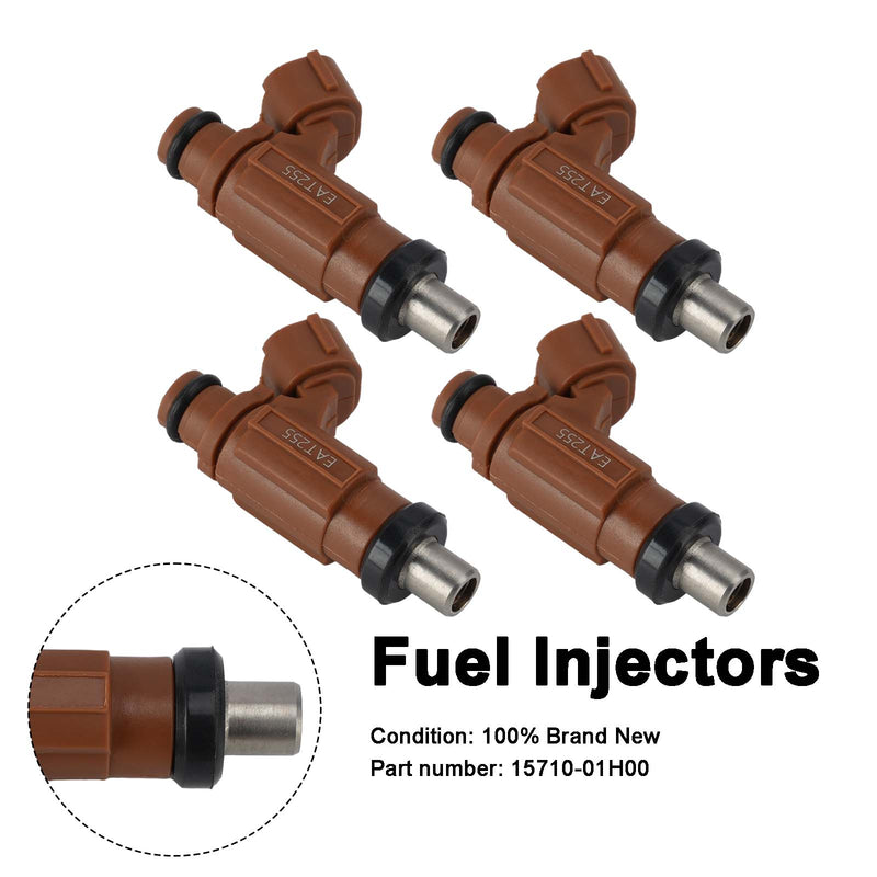 SUZUKI GSXR600 GSXR750 2006-2007 4PC Fuel Injectors 15710-01H00