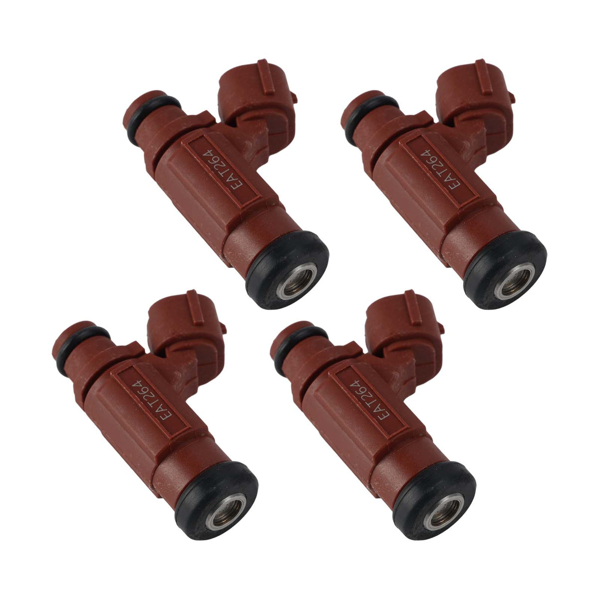 Suzuki GSX-R600 GSX-R750 2008-2009 4PC EAT264 Fuel Injectors 15710-37H10