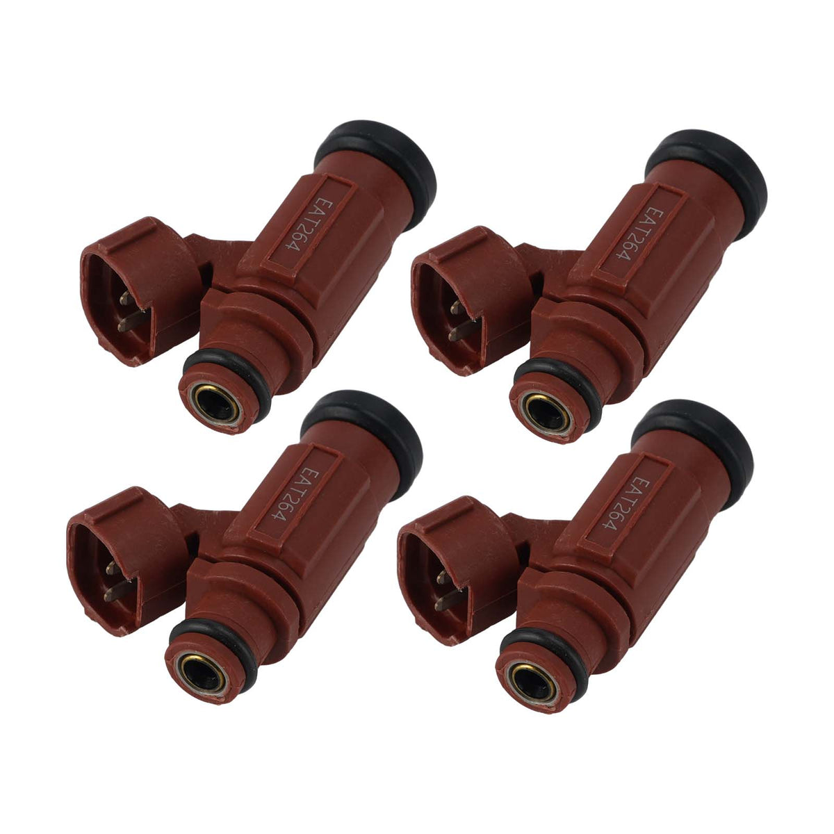 Suzuki GSX-R600 GSX-R750 2008-2009 4PC EAT264 Fuel Injectors 15710-37H10