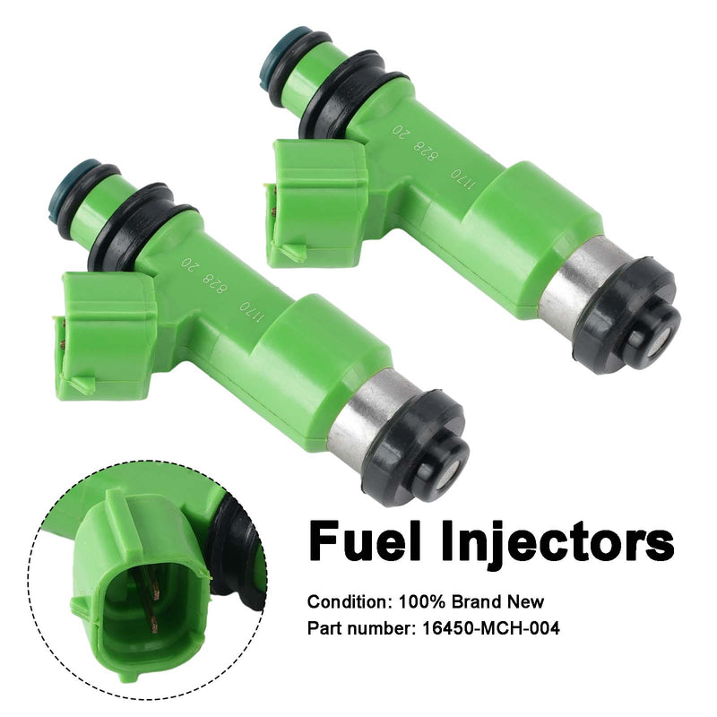 Honda VTX1800 VTX1800C R S/N/F/T 2PC Fuel Injectors 16450-MCH-004