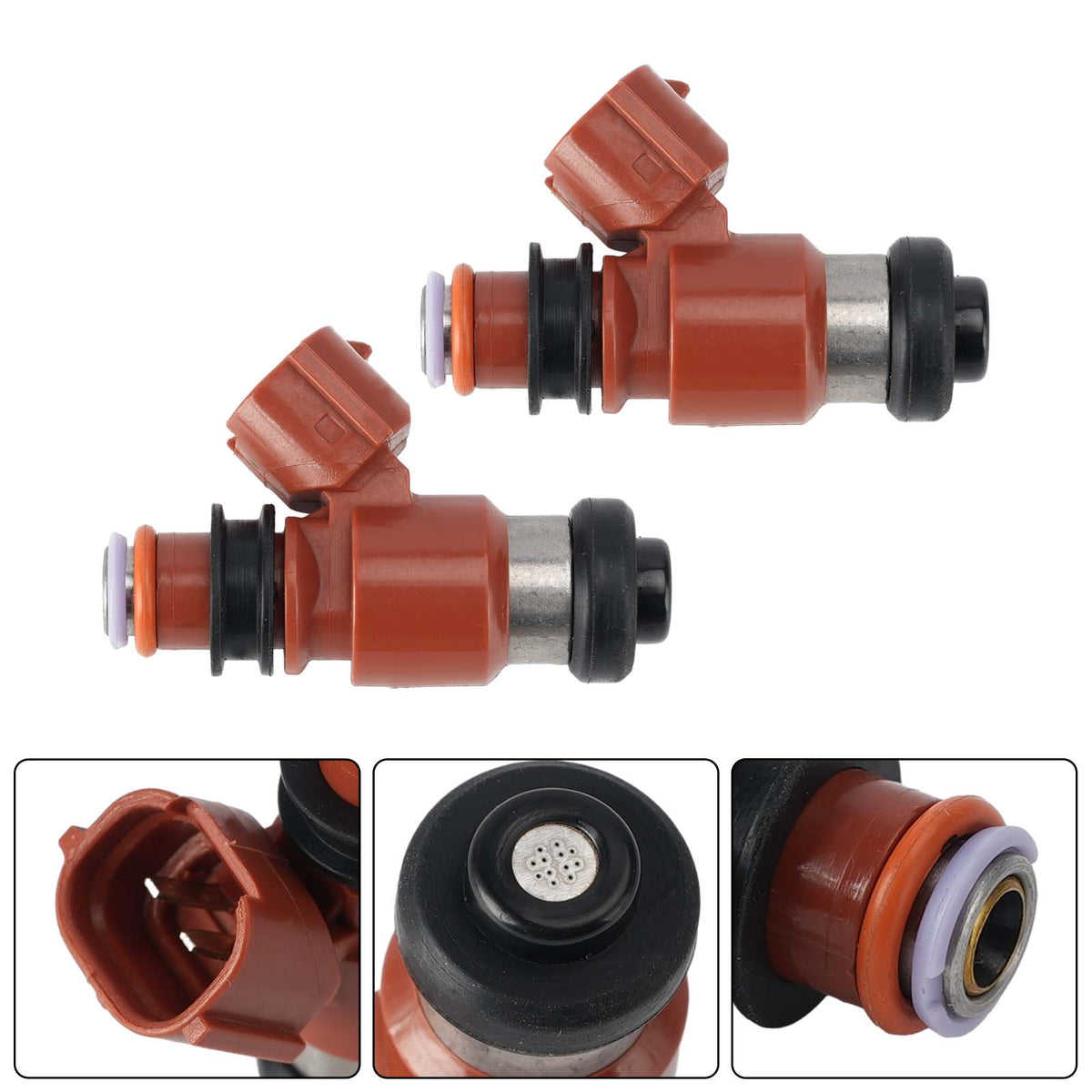 Honda VT1300 2010-2025 2PC Fuel Injectors 16450-MFR-671