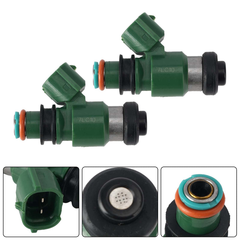 Honda TRX680FA SXS700 MUV700 TRX700XX 2006-2018 2PC Fuel Injectors 16450-HN8-A61