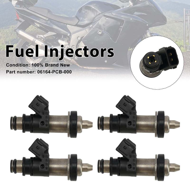 Honda CBR1100XX 1999-2003 4PC Fuel Injectors 06164-PCB-000