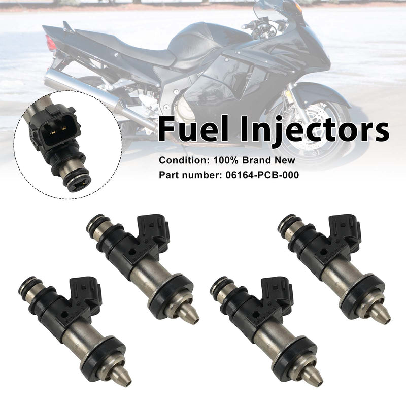Honda CBR1100XX 1999-2003 4PC Fuel Injectors 06164-PCB-000