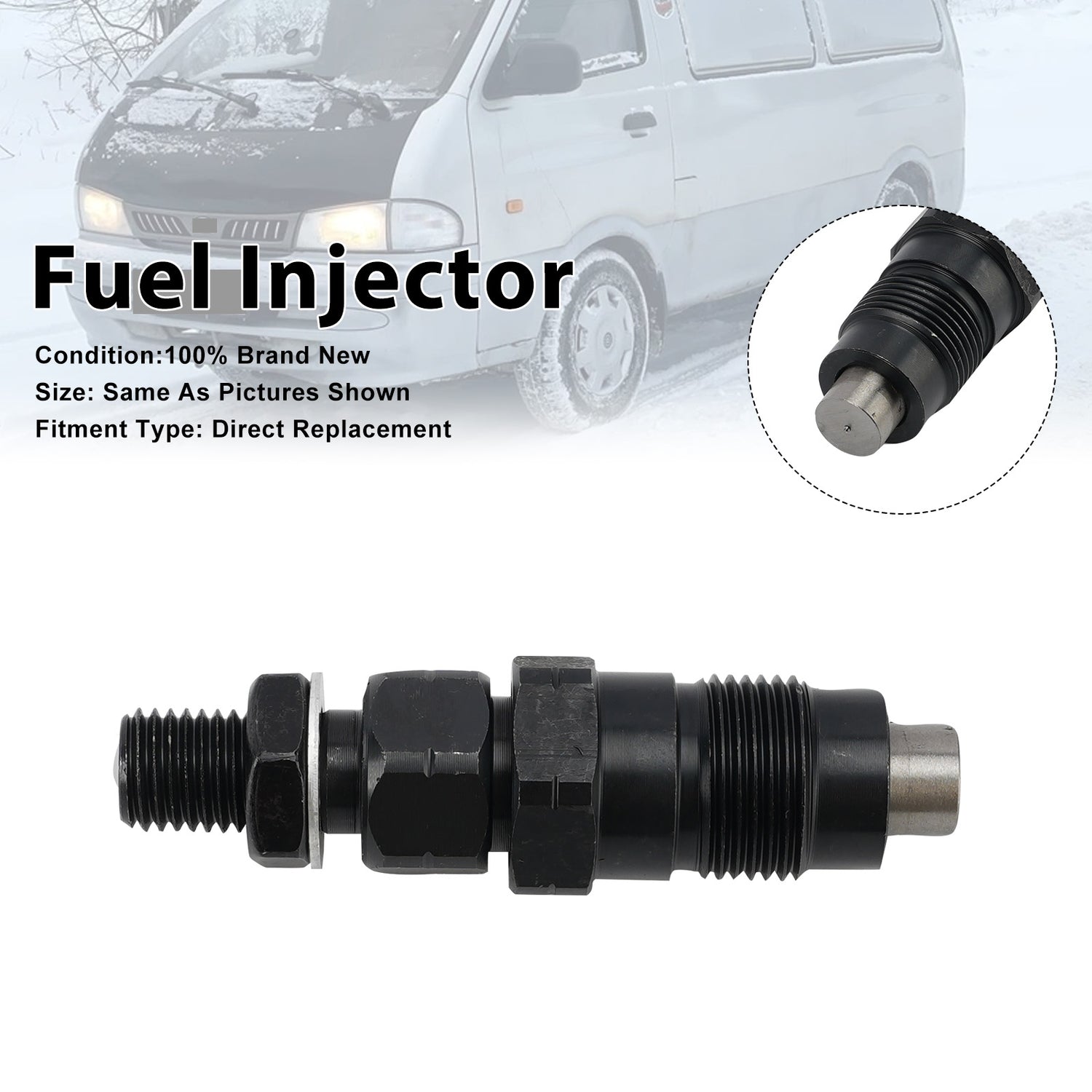 Kia Pregio TB 2.7D 2002-2006 105078-0140 1050780140 1PCS Fuel Injector