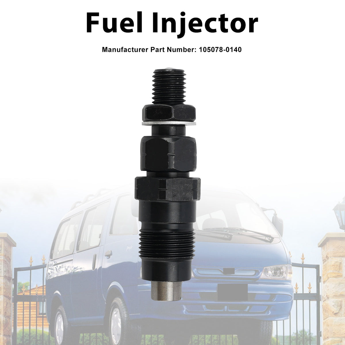 Kia Pregio TB 2.7D 2002-2006 105078-0140 1050780140 1PCS Fuel Injector