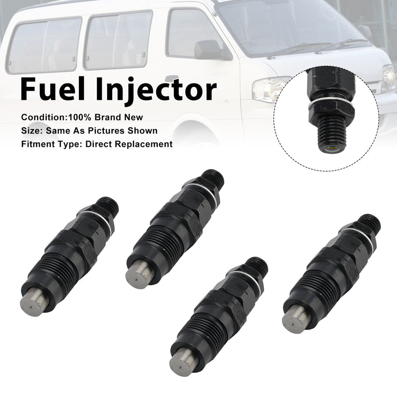 Kia Pregio TB 2.7D 2002-2006 105078-0140 1050780140 4PCS Fuel Injector