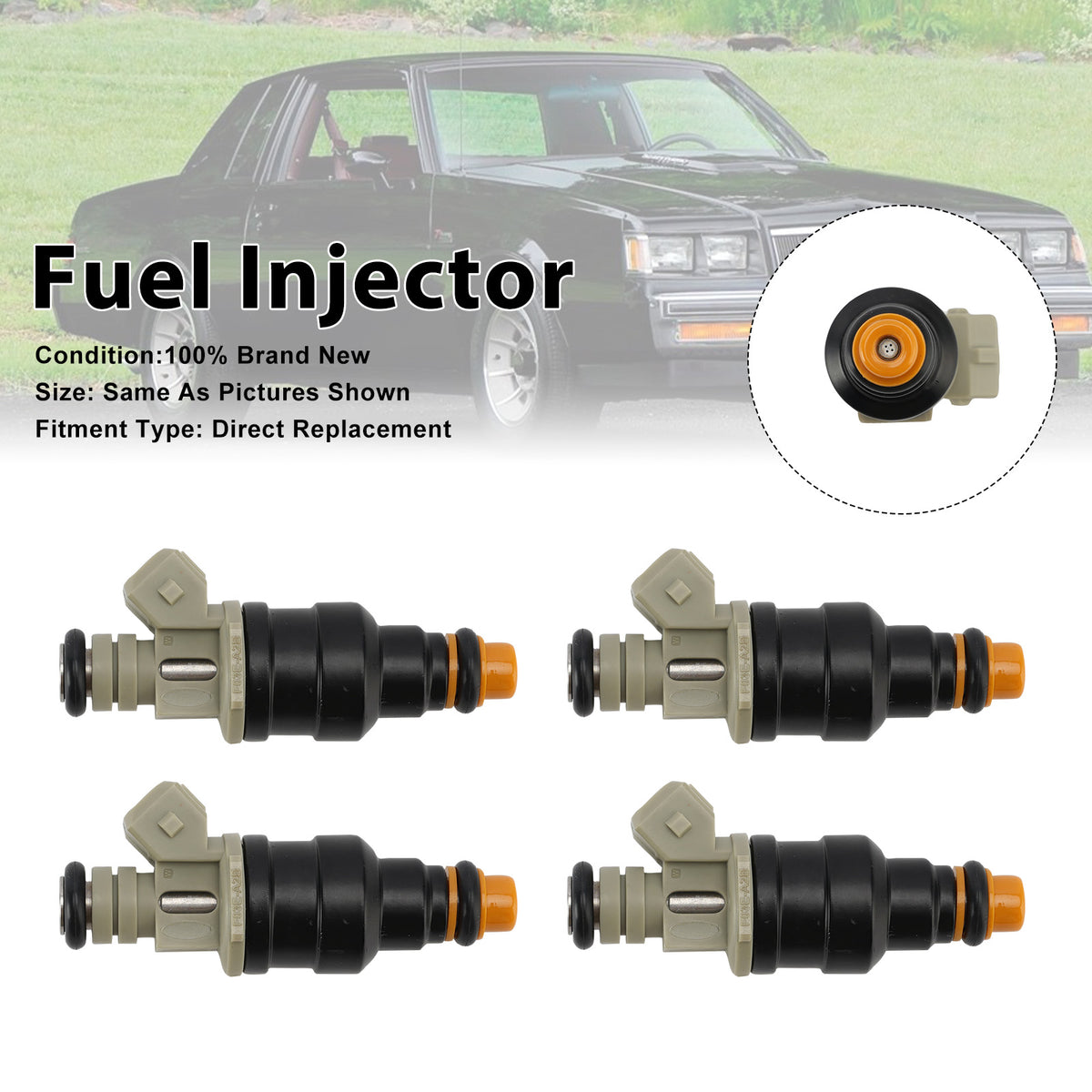 Ford Ranger 1985-1991 For Mazda B3000 1997 FJ689 4PCS Fuel Injector