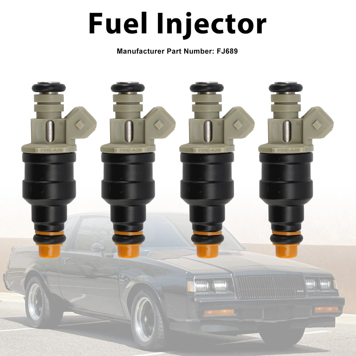 Ford Ranger 1985-1991 For Mazda B3000 1997 FJ689 4PCS Fuel Injector