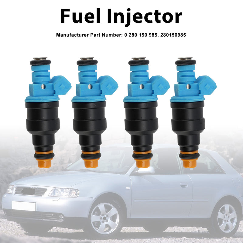 Audi A3 1996-2003 A4 1.8T 2000-2004 0280150985 4PCS Fuel Injector