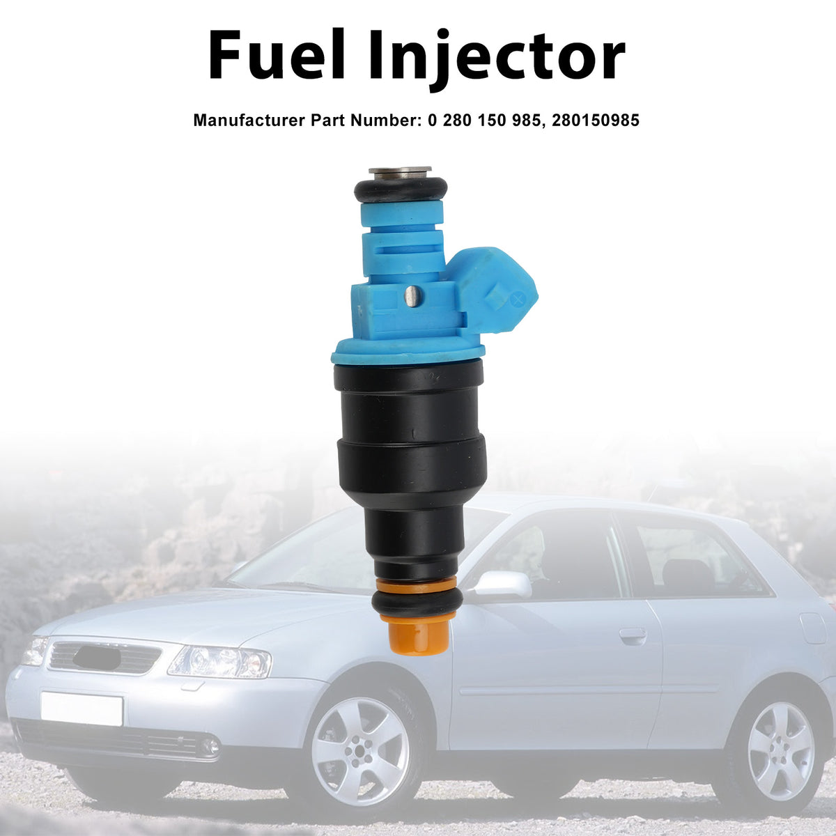 Audi A3 1996-2003 A4 1.8T 2000-2004 0280150985 1PCS Fuel Injector