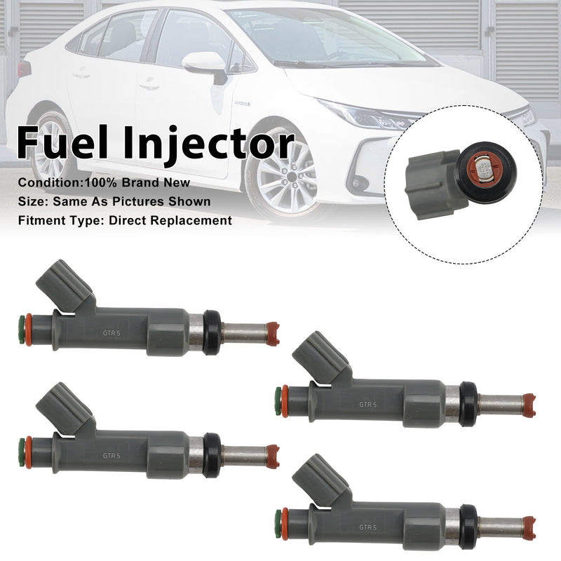 Toyota Corolla 2020-2025 Prius 2016-2022 23250-37080 4PCS Fuel Injector