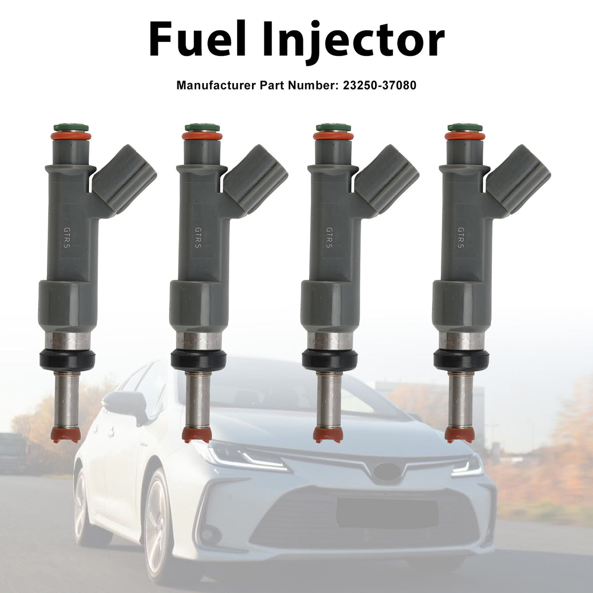 Toyota Corolla 2020-2025 Prius 2016-2022 23250-37080 4PCS Fuel Injector