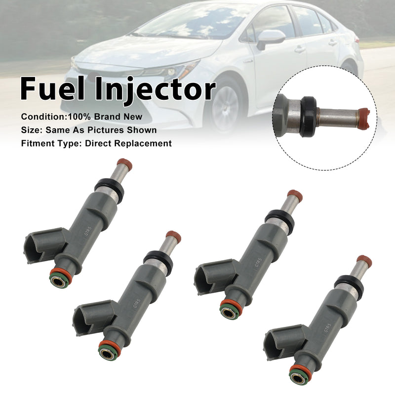 Toyota Corolla 2020-2025 Prius 2016-2022 23250-37080 4PCS Fuel Injector