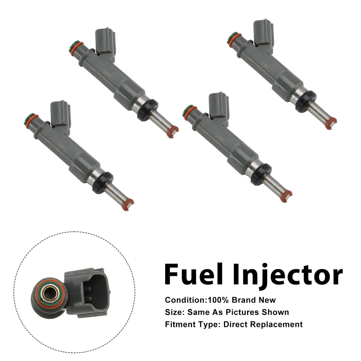 Toyota Corolla 2020-2025 Prius 2016-2022 23250-37080 4PCS Fuel Injector