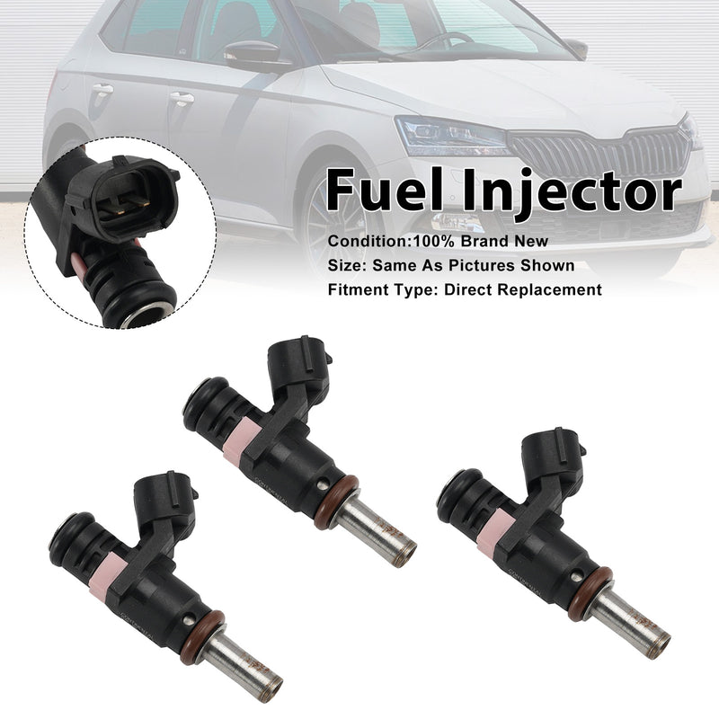 SKODA FABIA MK3 NJ 1.0 MPI 2019 04E906031L 3Pcs Fuel Injector