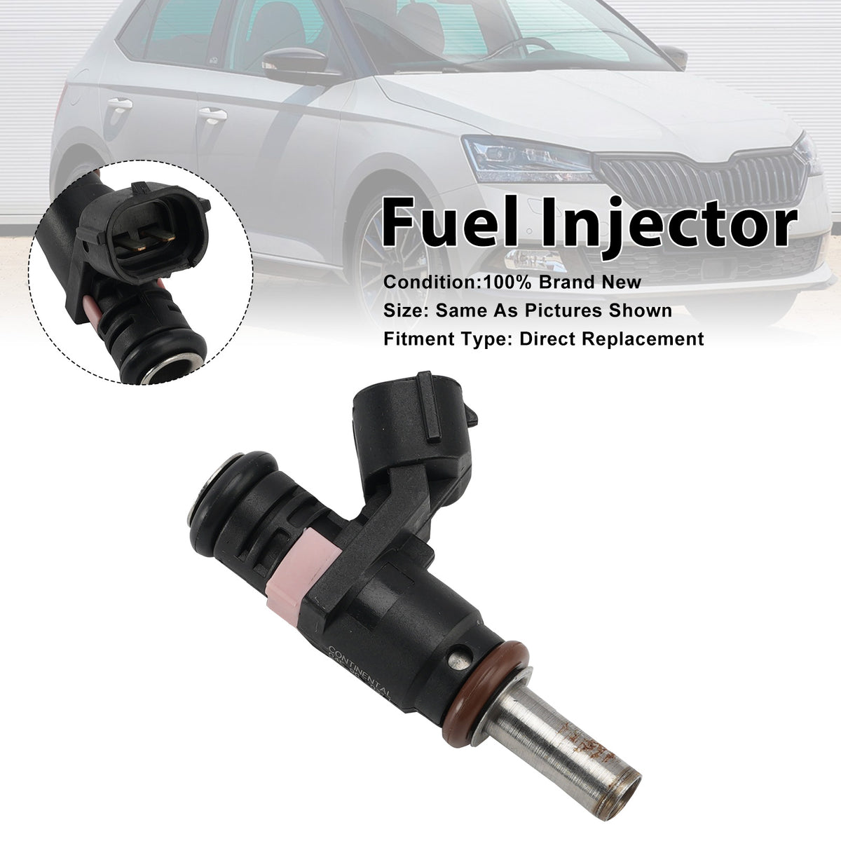 SKODA FABIA MK3 NJ 1.0 MPI 2019 04E906031L 1PCS Fuel Injector