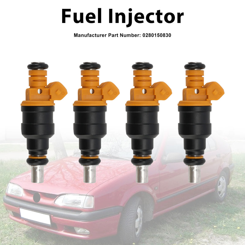 Renault 19 Clio 1.8 2.0 16V F7P F7R 9660275780 4PCS Fuel Injector
