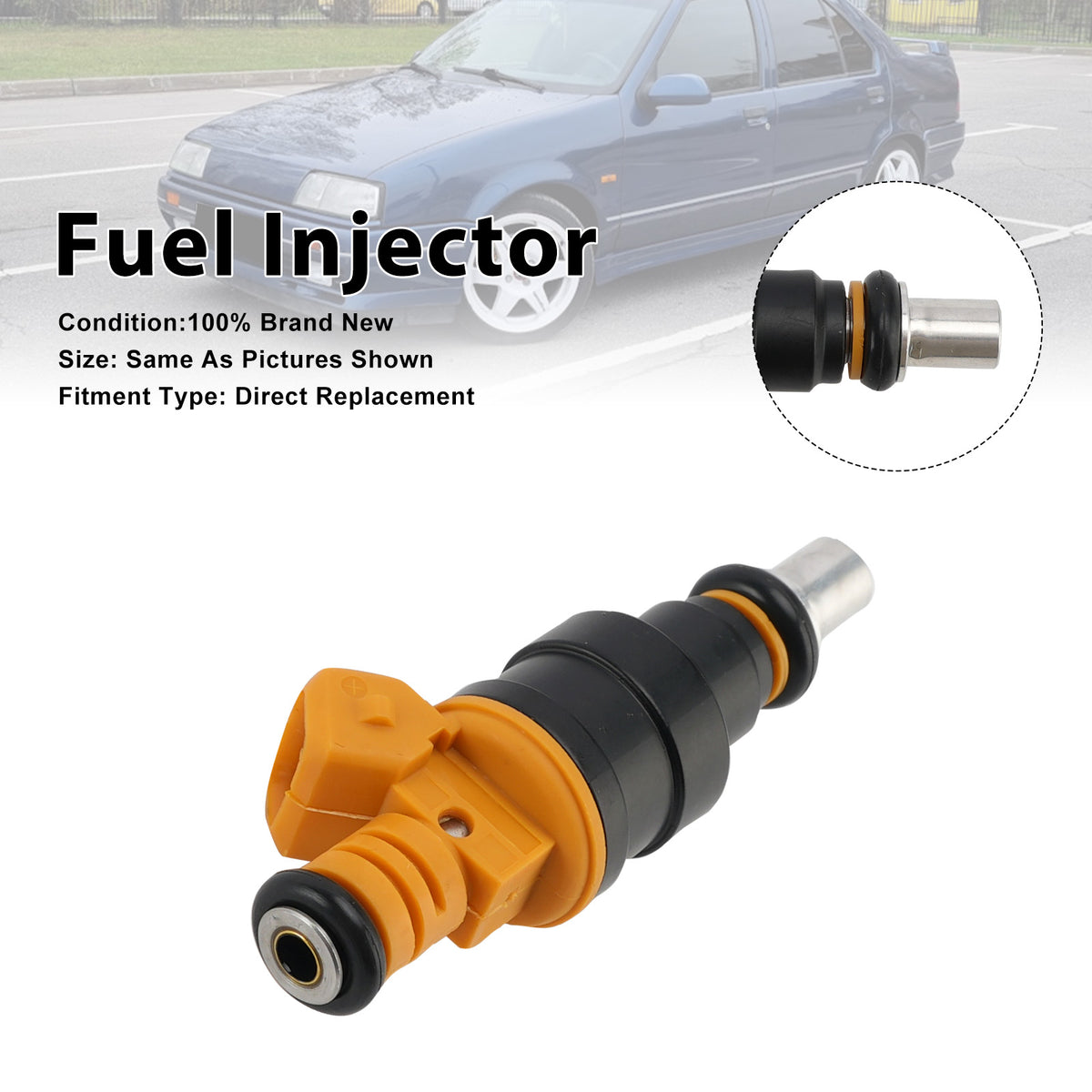 Renault 19 Clio 1.8 2.0 16V F7P F7R 9660275780 1PCS Fuel Injector