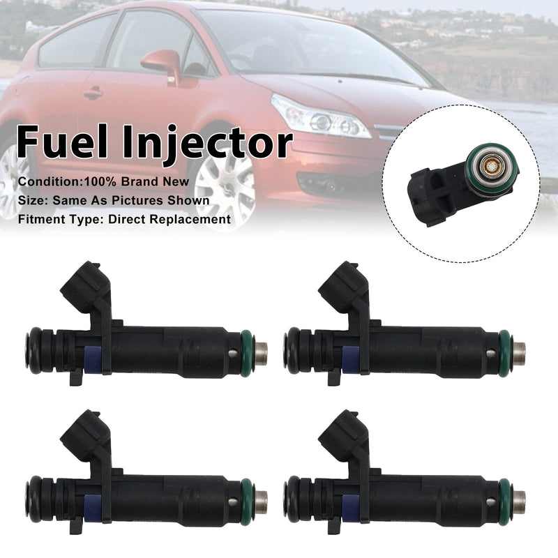 Citro?n C4 Coupe 2006-2007 C5 II 2004-2008 9660275780 4PCS Fuel Injector