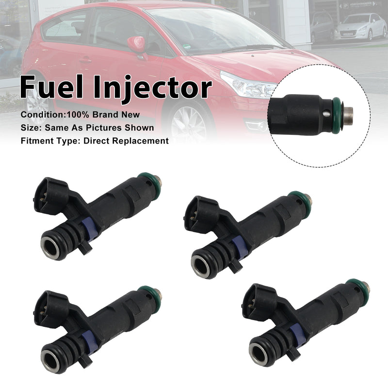 Citro?n C4 Coupe 2006-2007 C5 II 2004-2008 9660275780 4PCS Fuel Injector