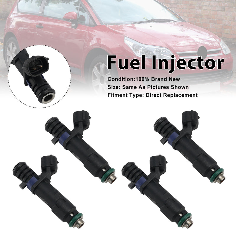 Citro?n C4 Coupe 2006-2007 C5 II 2004-2008 9660275780 4PCS Fuel Injector