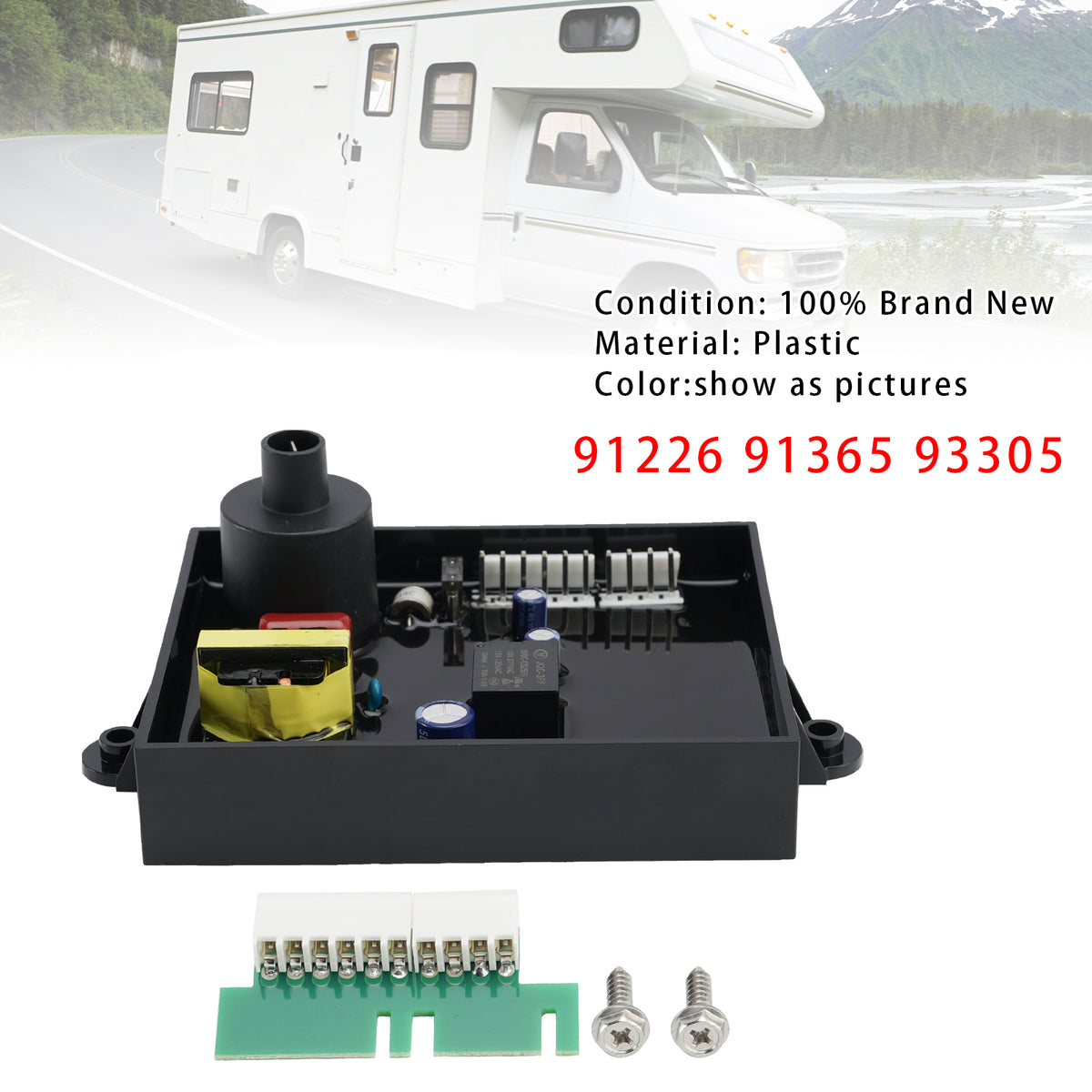 RV Water Heater Control Circuit Board For Atwood 91226 91365 93305