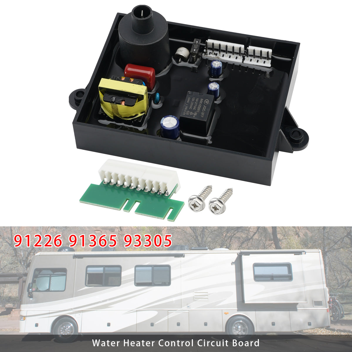 RV Water Heater Control Circuit Board For Atwood 91226 91365 93305