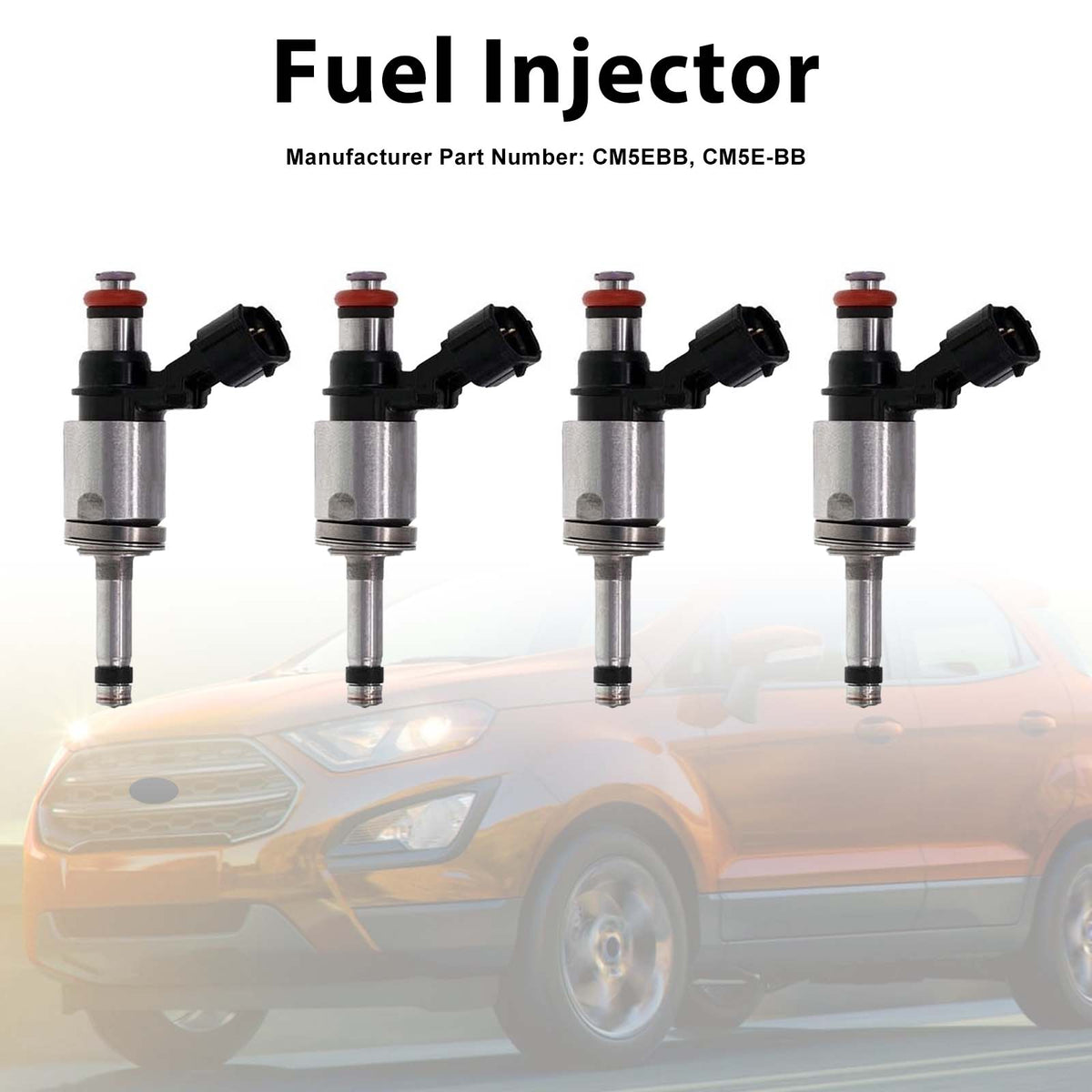 FORD Ecosport 2018-2019 Focus 2012-2018 CM5E-BB 4PCS Fuel Injector