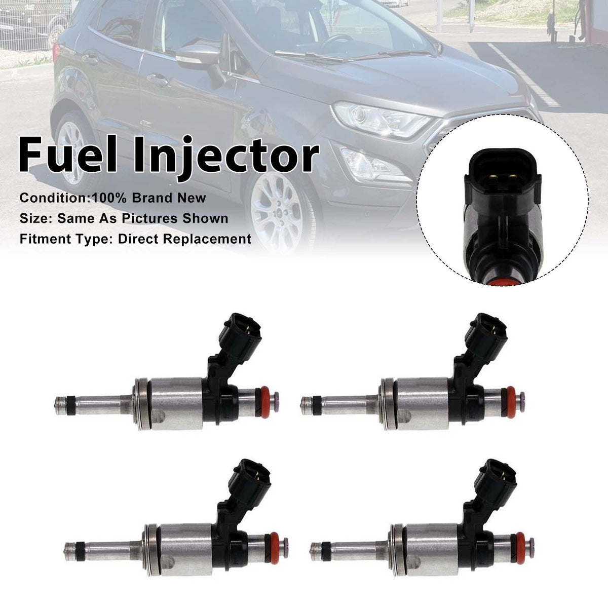 FORD Ecosport 2018-2019 Focus 2012-2018 CM5E-BB 4PCS Fuel Injector