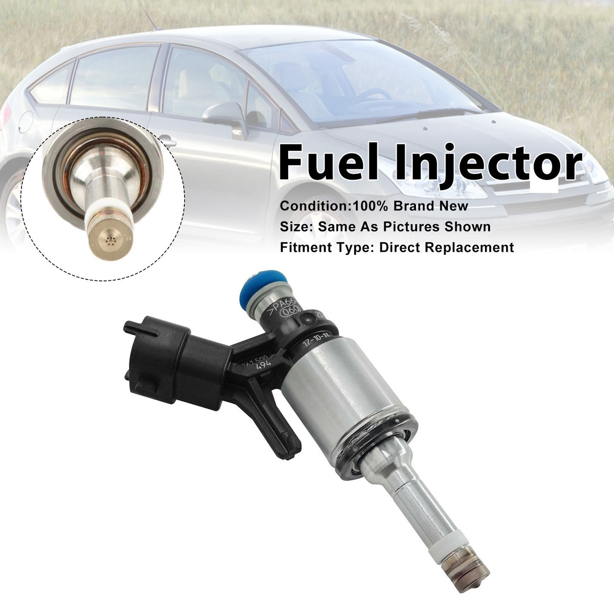 Peugeot 207 2006-2013 308 CC 2009-2014 0261500029 1PCS Fuel Injector