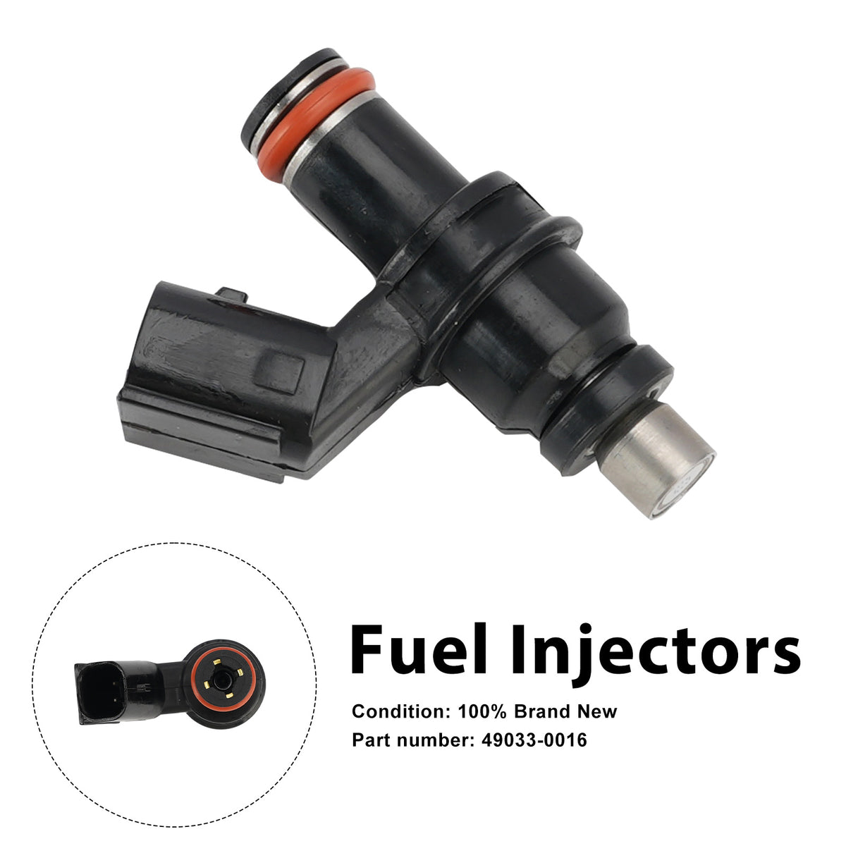 Kawasaki KLX250 KLX300 2018-2022 Fuel Injectors 49033-0016