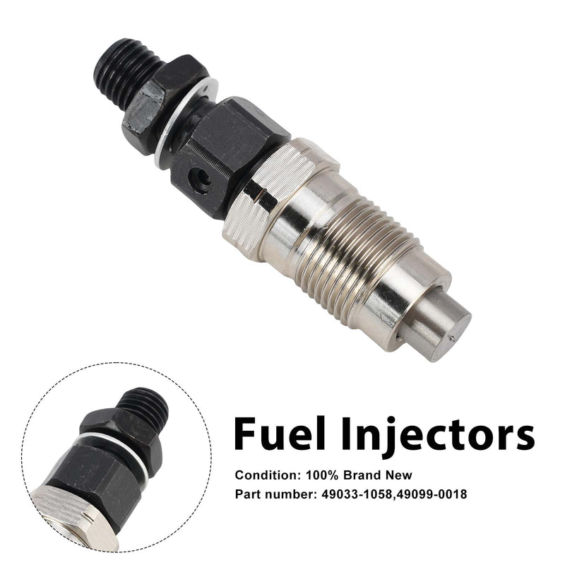 Kawasaki DM950 DM850 Mule 2510 3010 49099-0018 Fuel Injectors 49033-1058