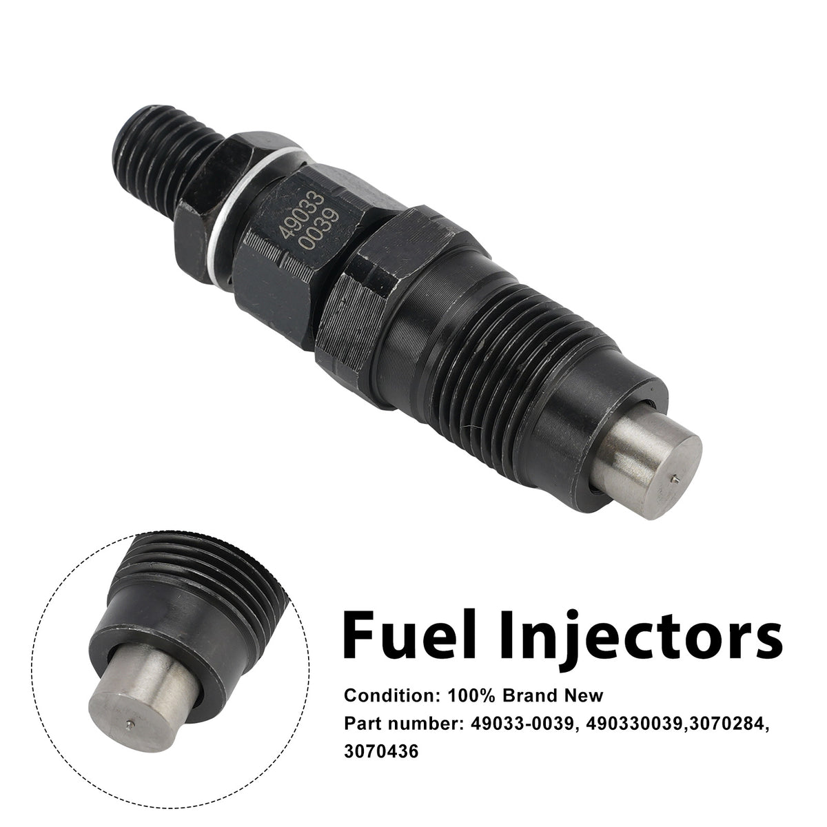 Kawasaki KAF1000 Polaris UTV 49033-0039 Fuel Injectors 3070284 3070436
